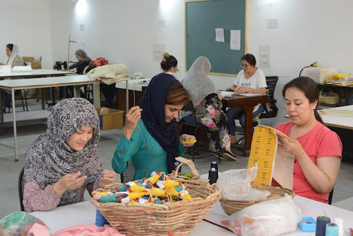 Silaiwali: A Sustainable Journey of Handmade Craft, Empowering Refugee Women Artisans
