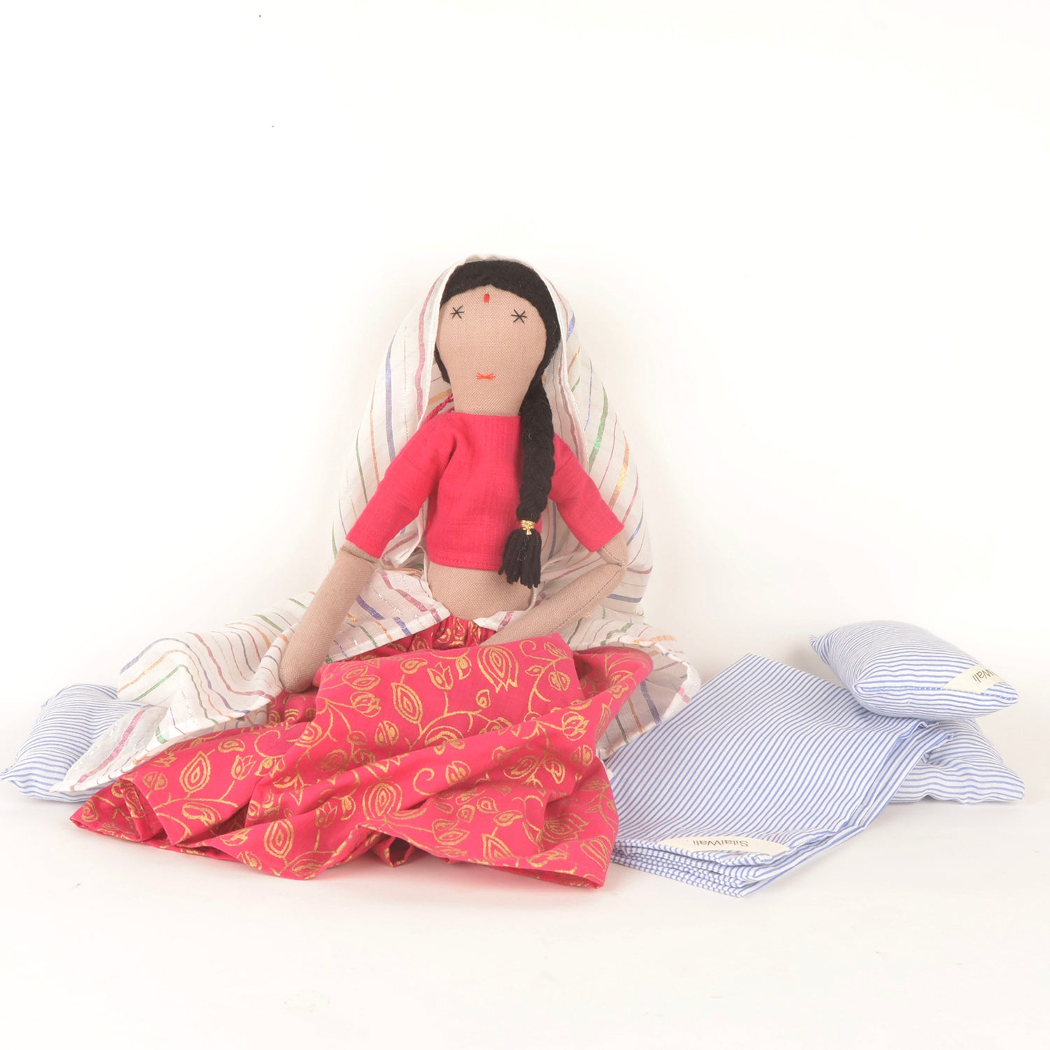 Banno Handcrafted Indian Lehenga Doll