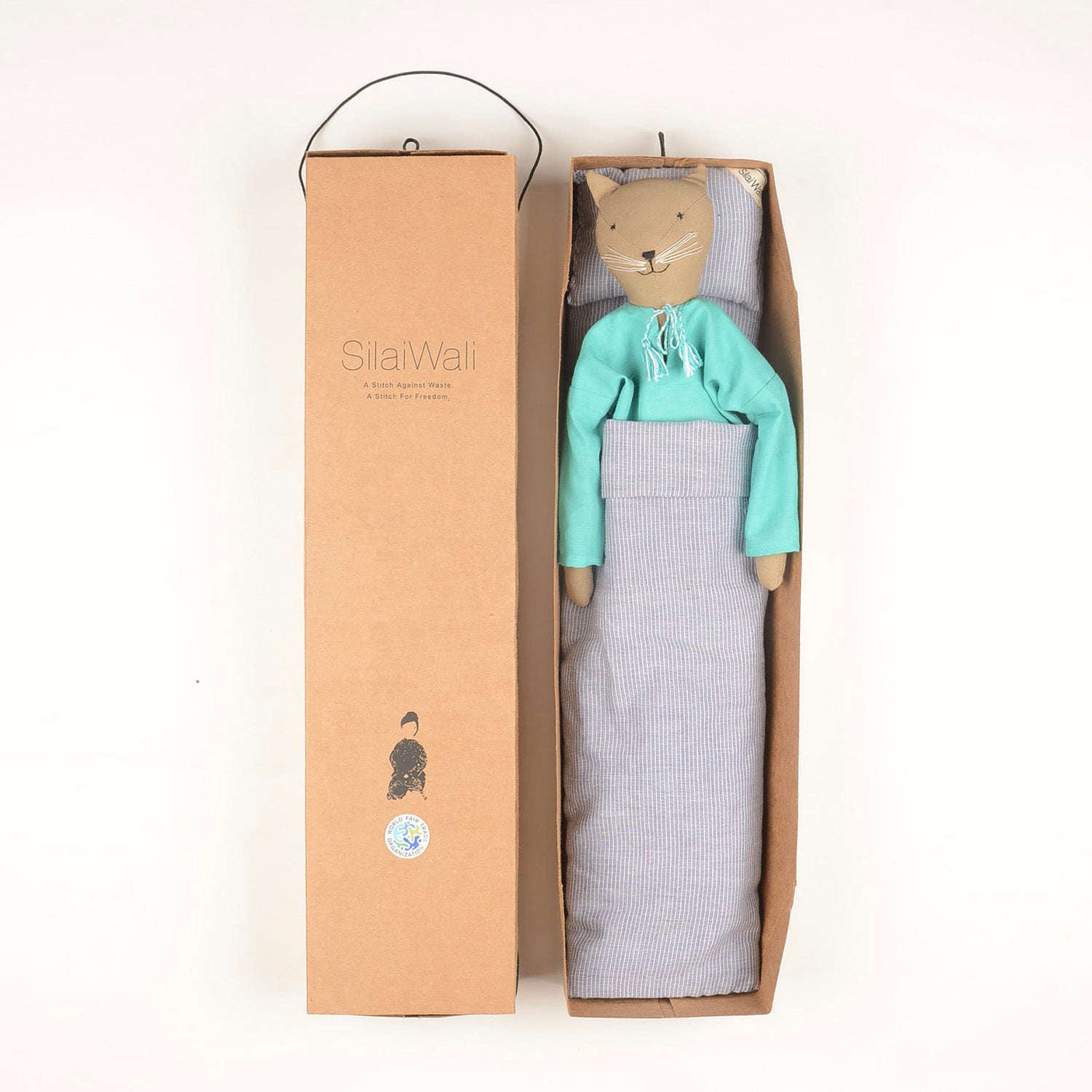 Caramel the Handcrafted Afghan Artisan Stuffed Toy