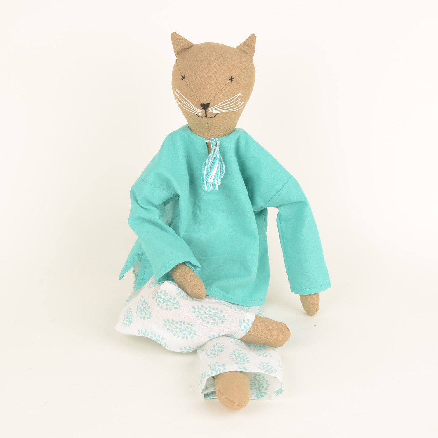 Caramel the Handcrafted Afghan Artisan Stuffed Toy