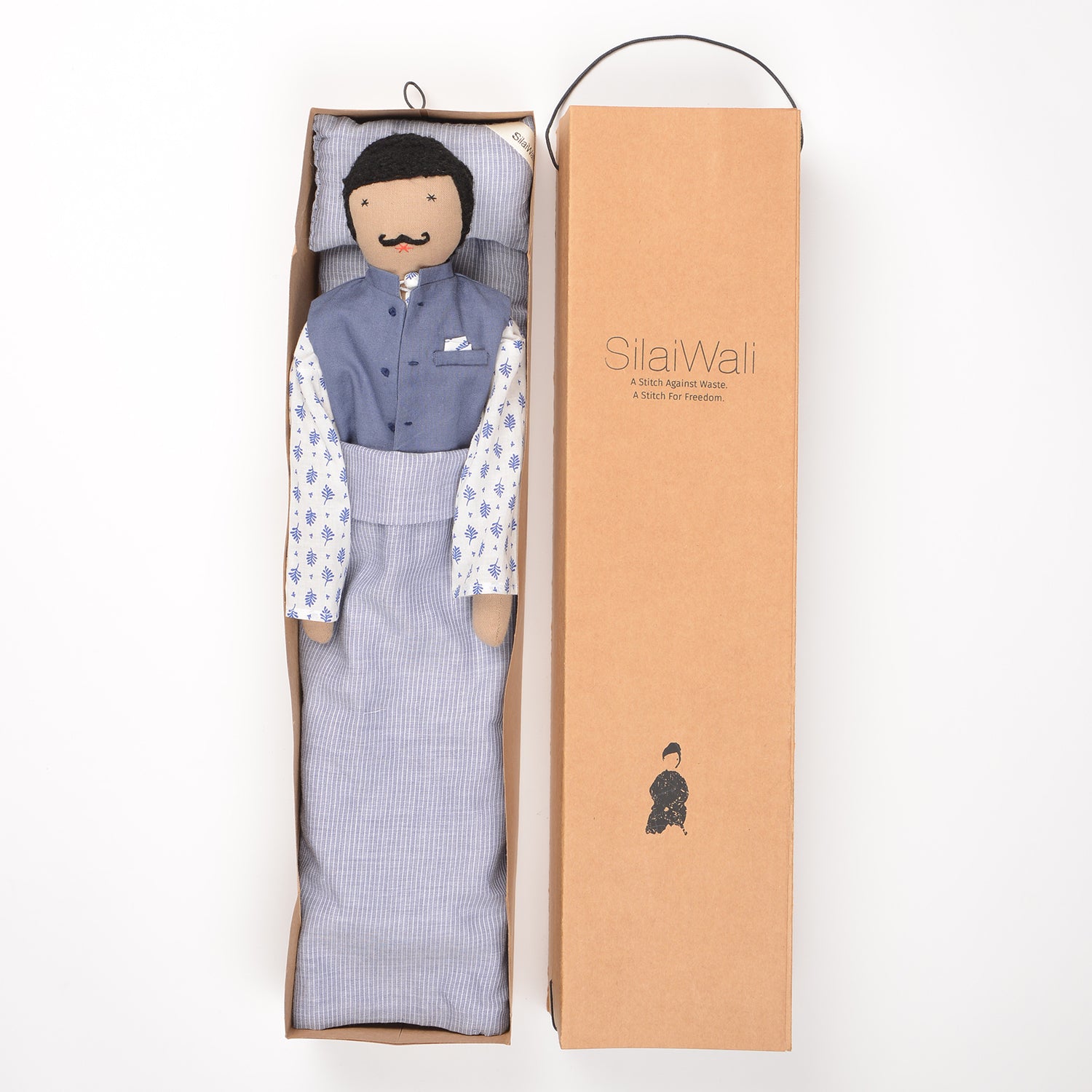 Chacha Handcrafted Indian Doll for Kids