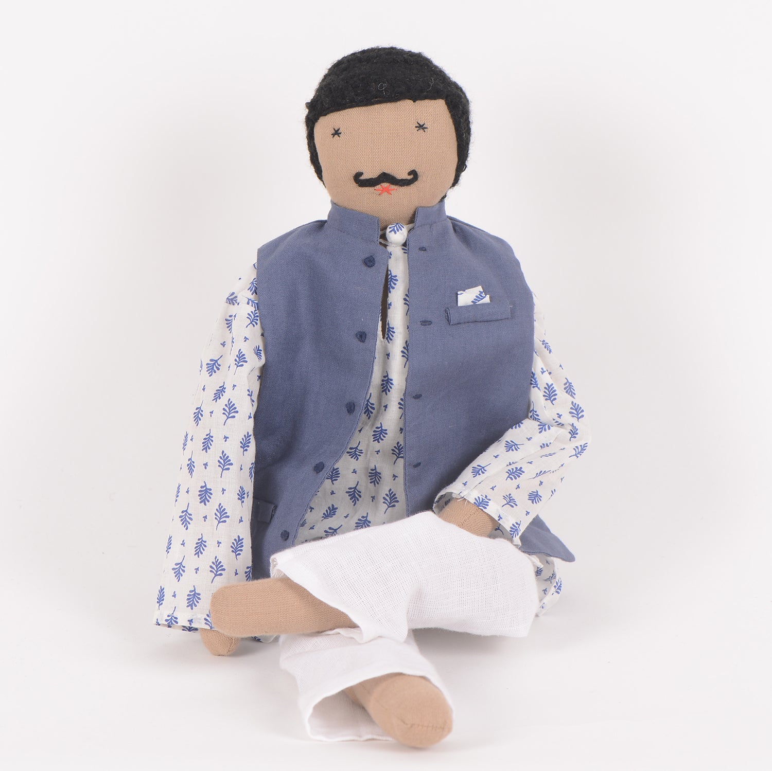 Chacha Handcrafted Indian Doll for Kids