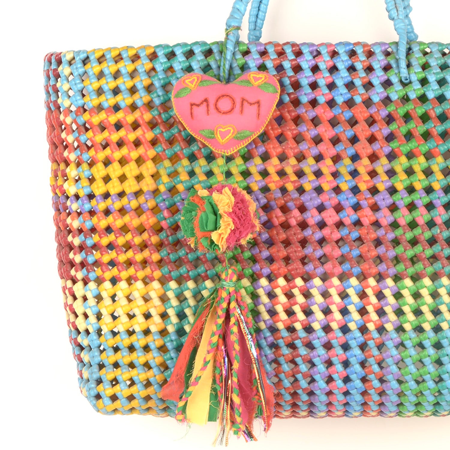 Mom Heart Handmade Ornament by Afghan Refugees