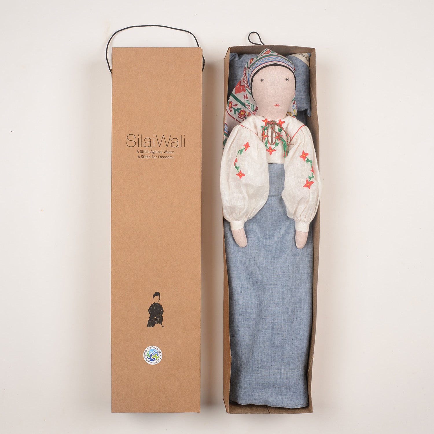 Ilma Handcrafted Afghan Doll for Kids