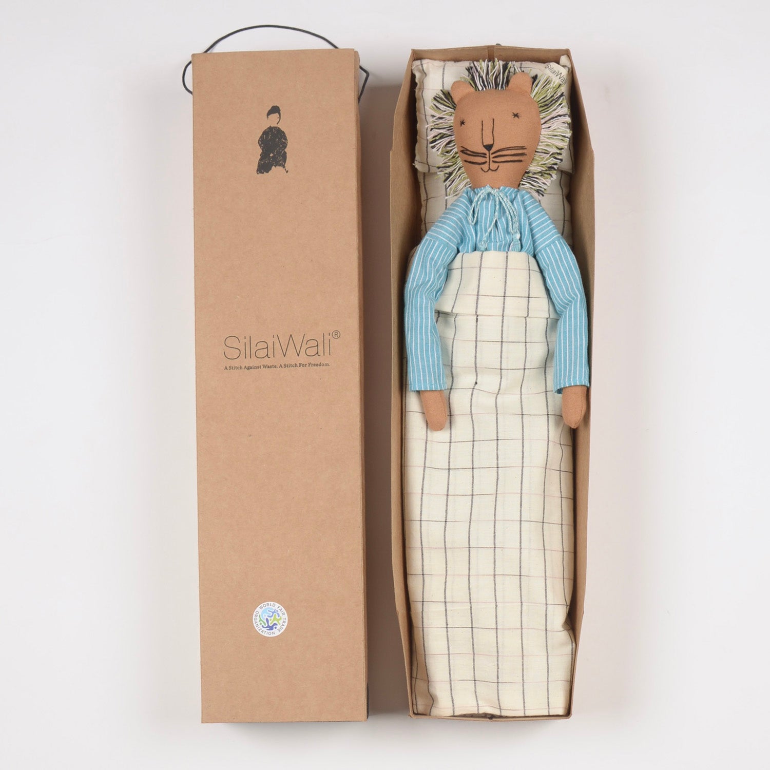 KOM Handcrafted Afghan Lion Doll