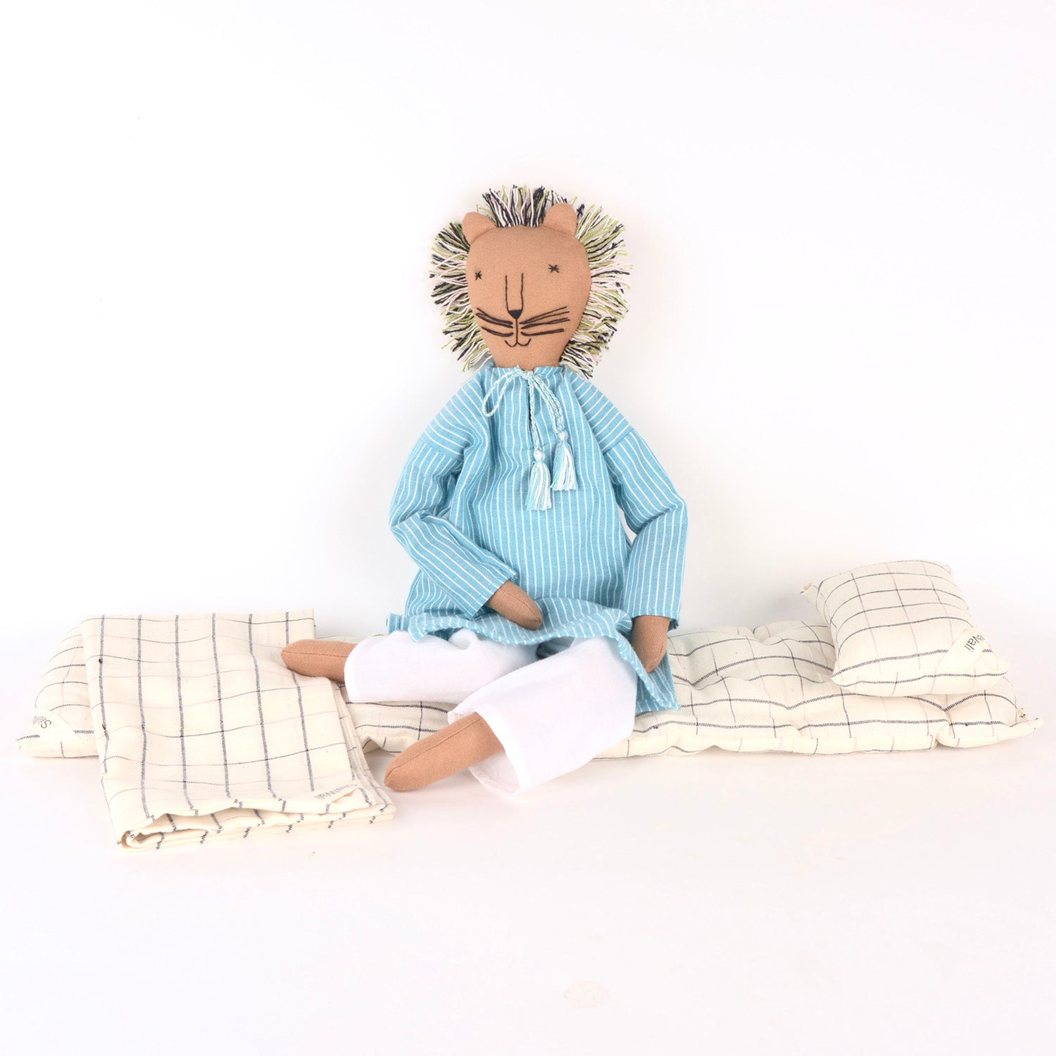 KOM Handcrafted Afghan Lion Doll