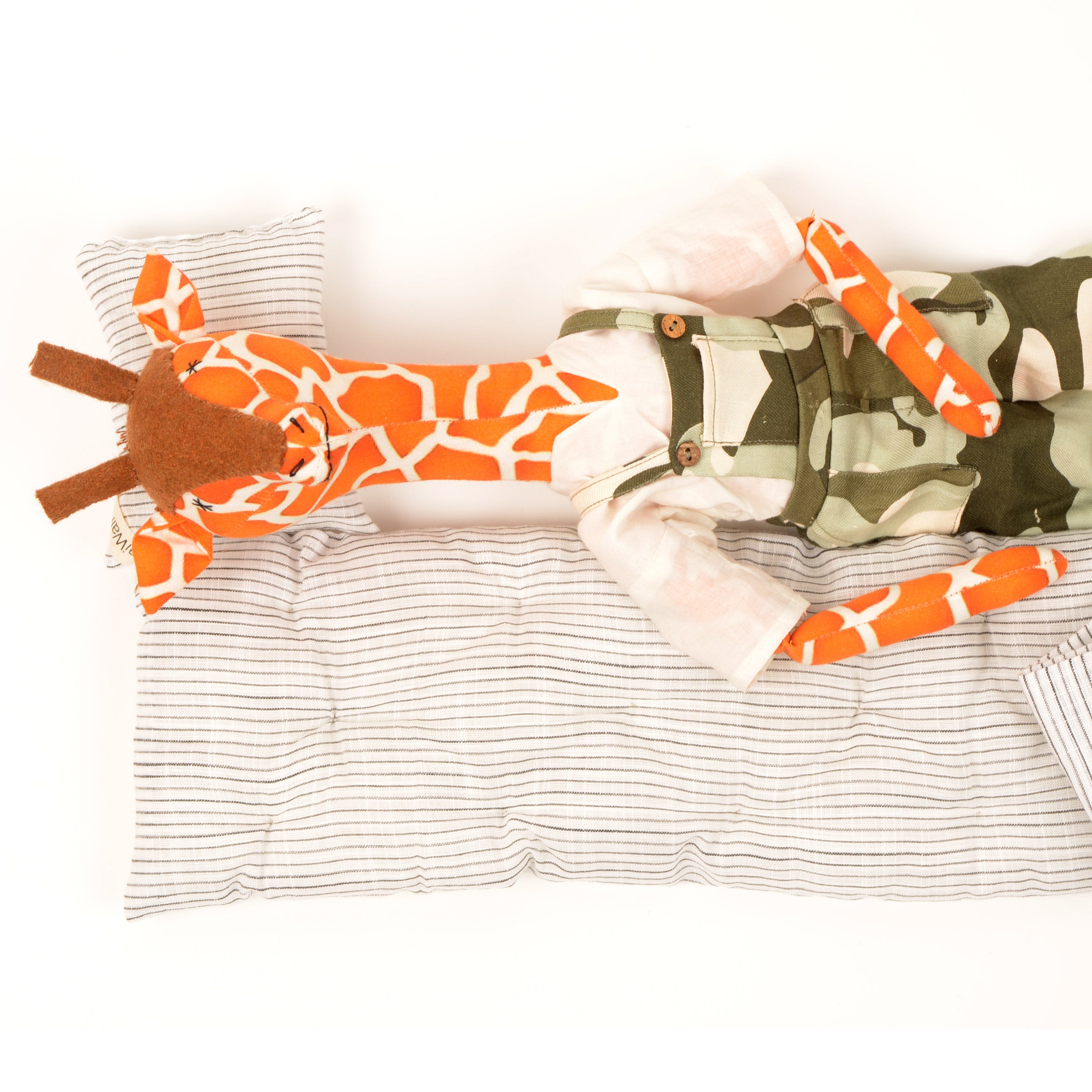 Kira the Giraffe — Upcycled Plush Animal