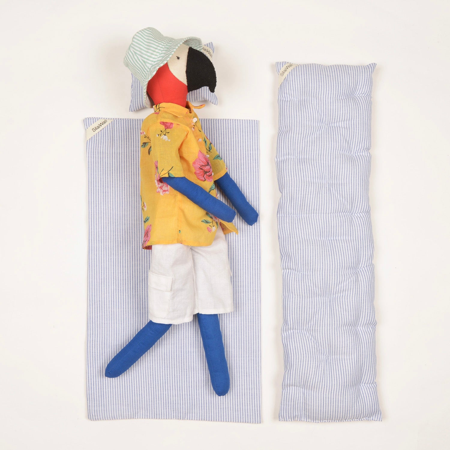Leo the Parrot — Upcycled Plush Animal