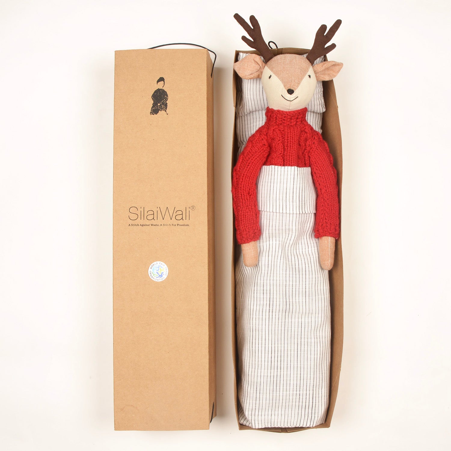 Lucas the Deer — Handcrafted Plush Animal