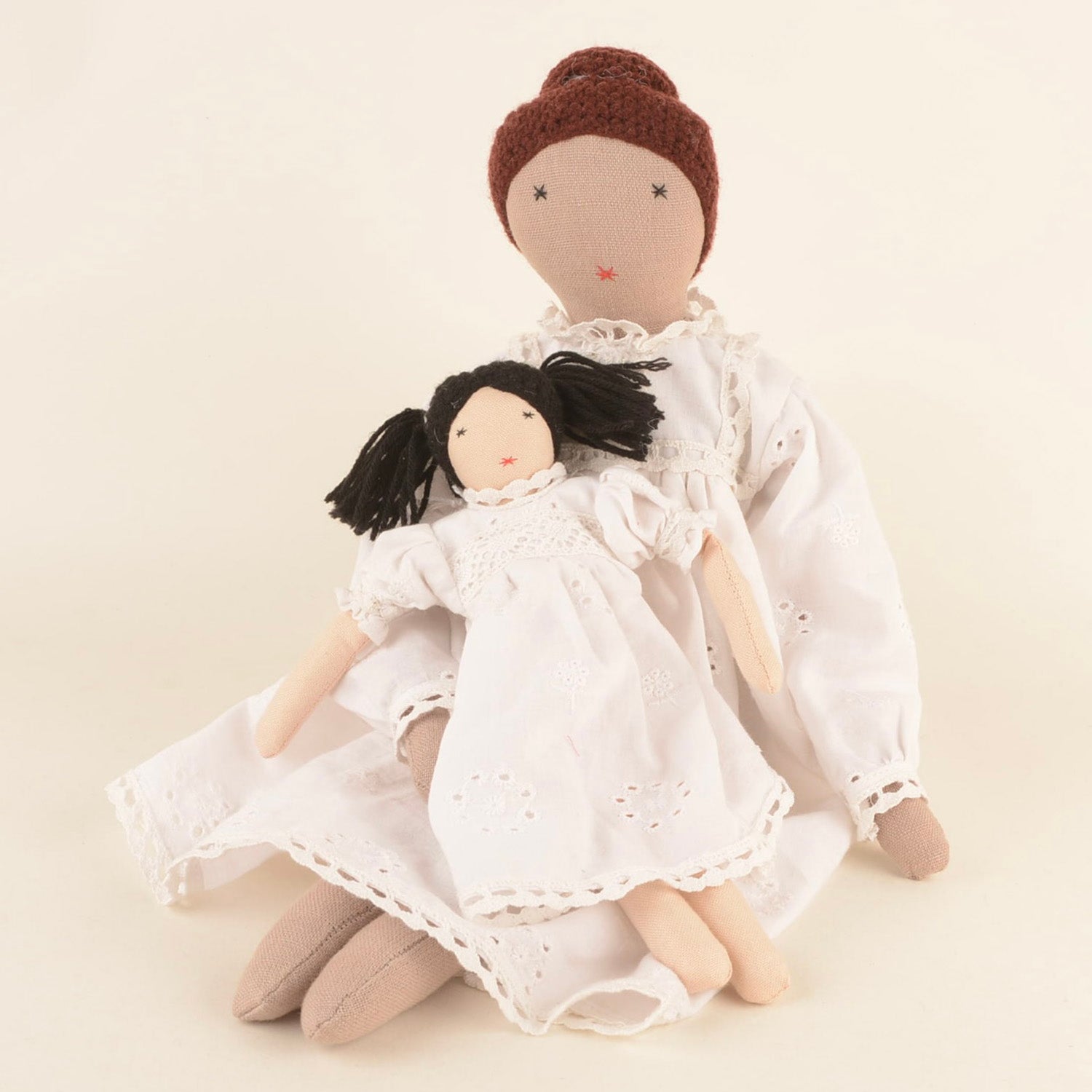 Maria Mom & Mini — Handcrafted Dolls