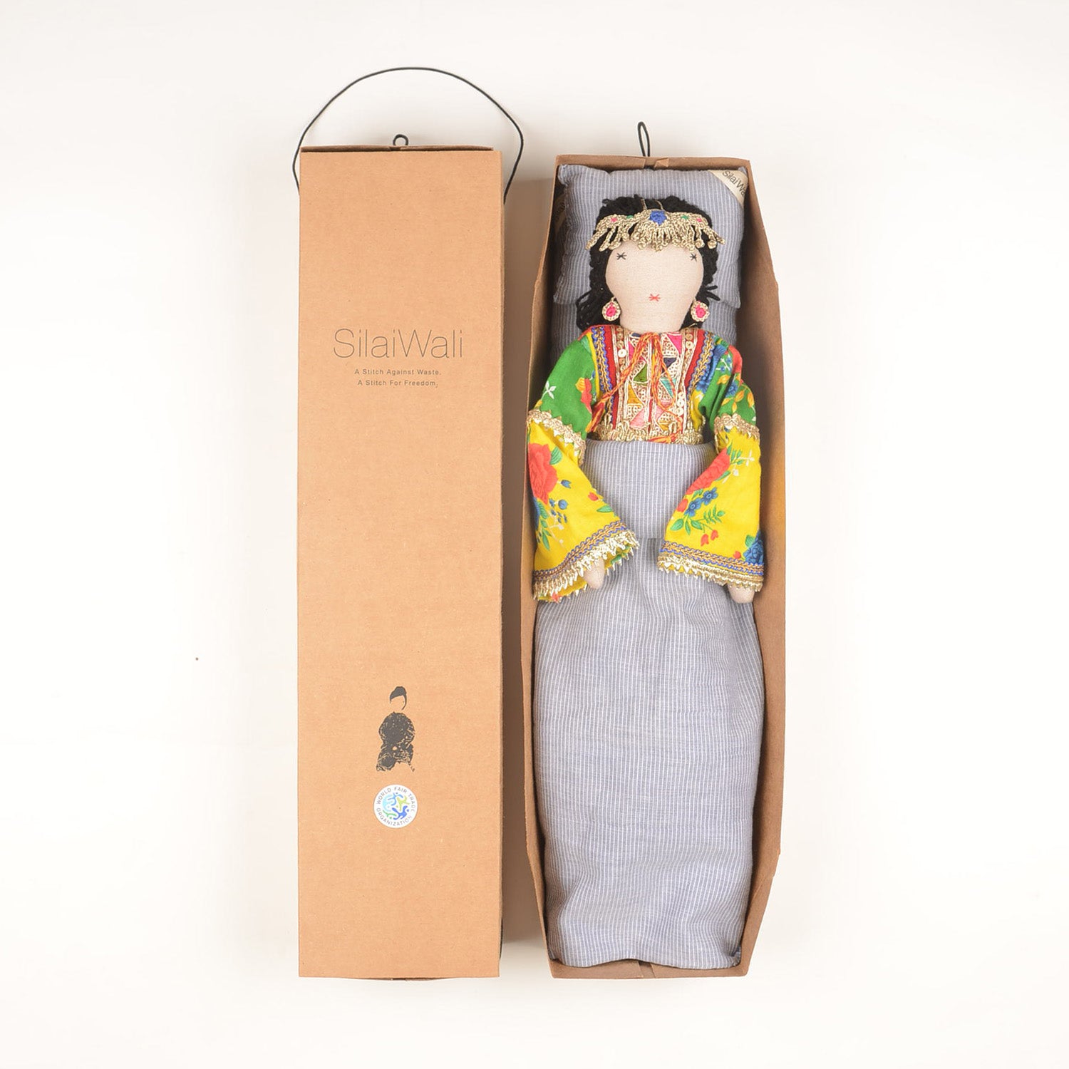 Nura — Handcrafted Afghan Heritage Doll
