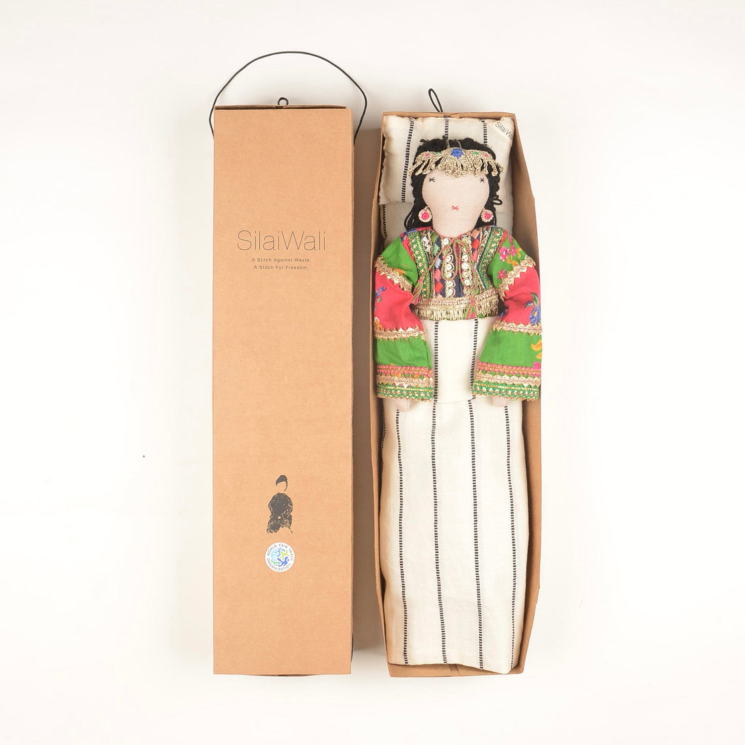 Nura — Handcrafted Afghan Heritage Doll