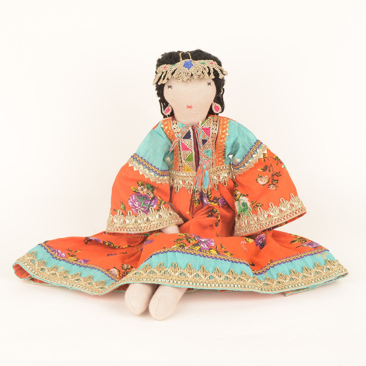 Nura — Handcrafted Afghan Heritage Doll