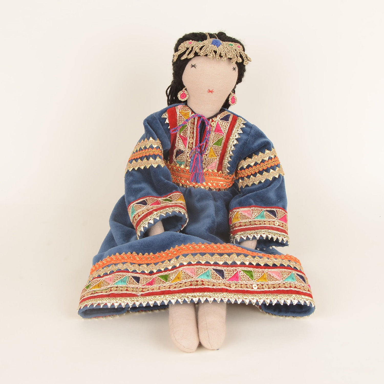 Nura Velvet — Handcrafted Doll