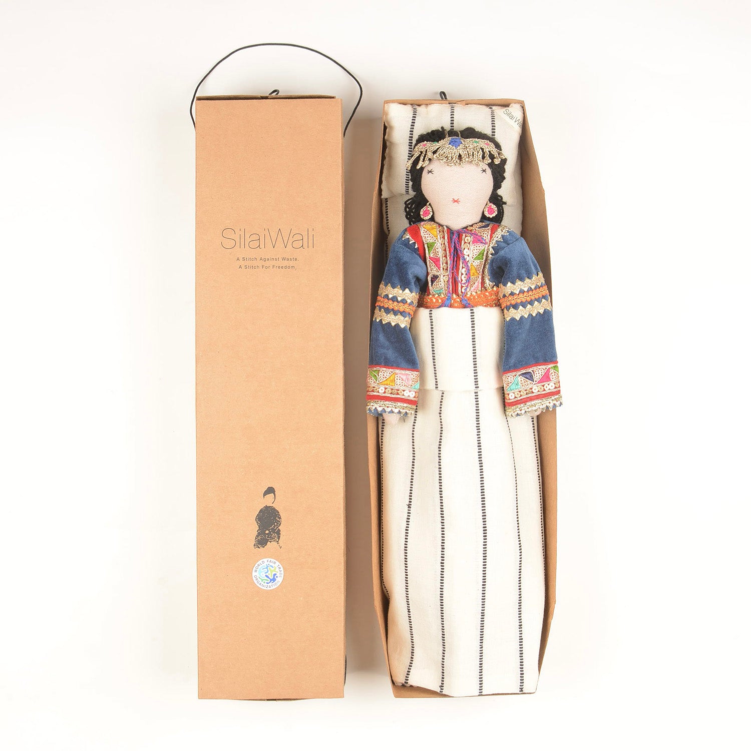 Nura Velvet — Handcrafted Doll
