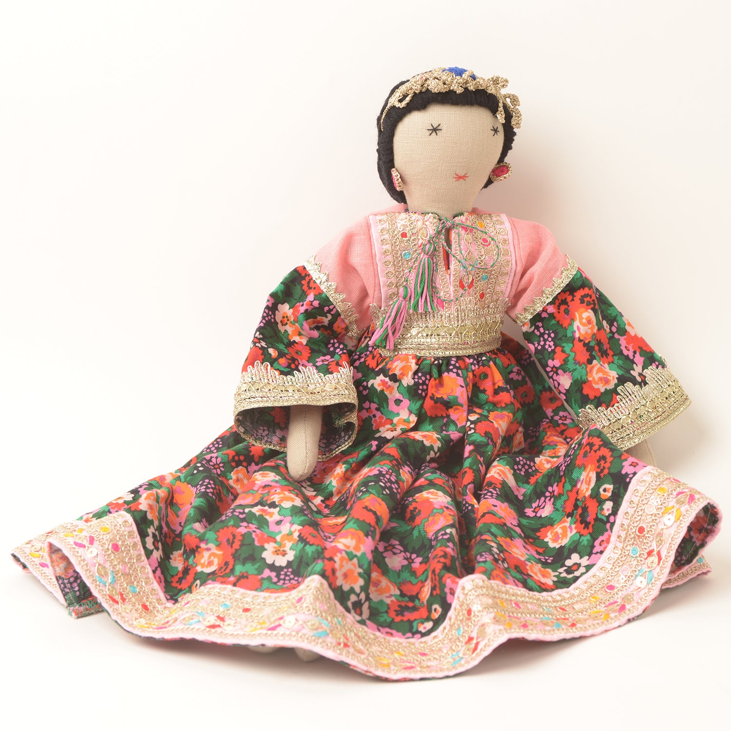 Nura Handcrafted Afghan Heritage Doll