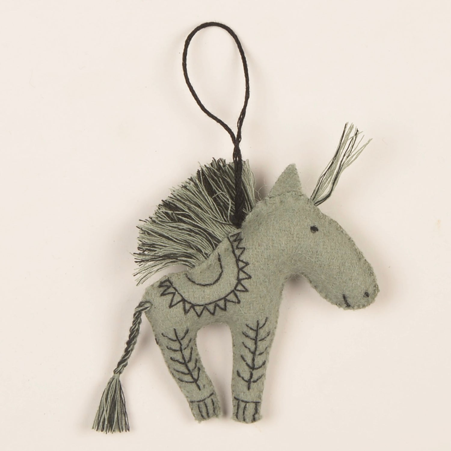 Horse & Snow Leopard — Festival Ornaments