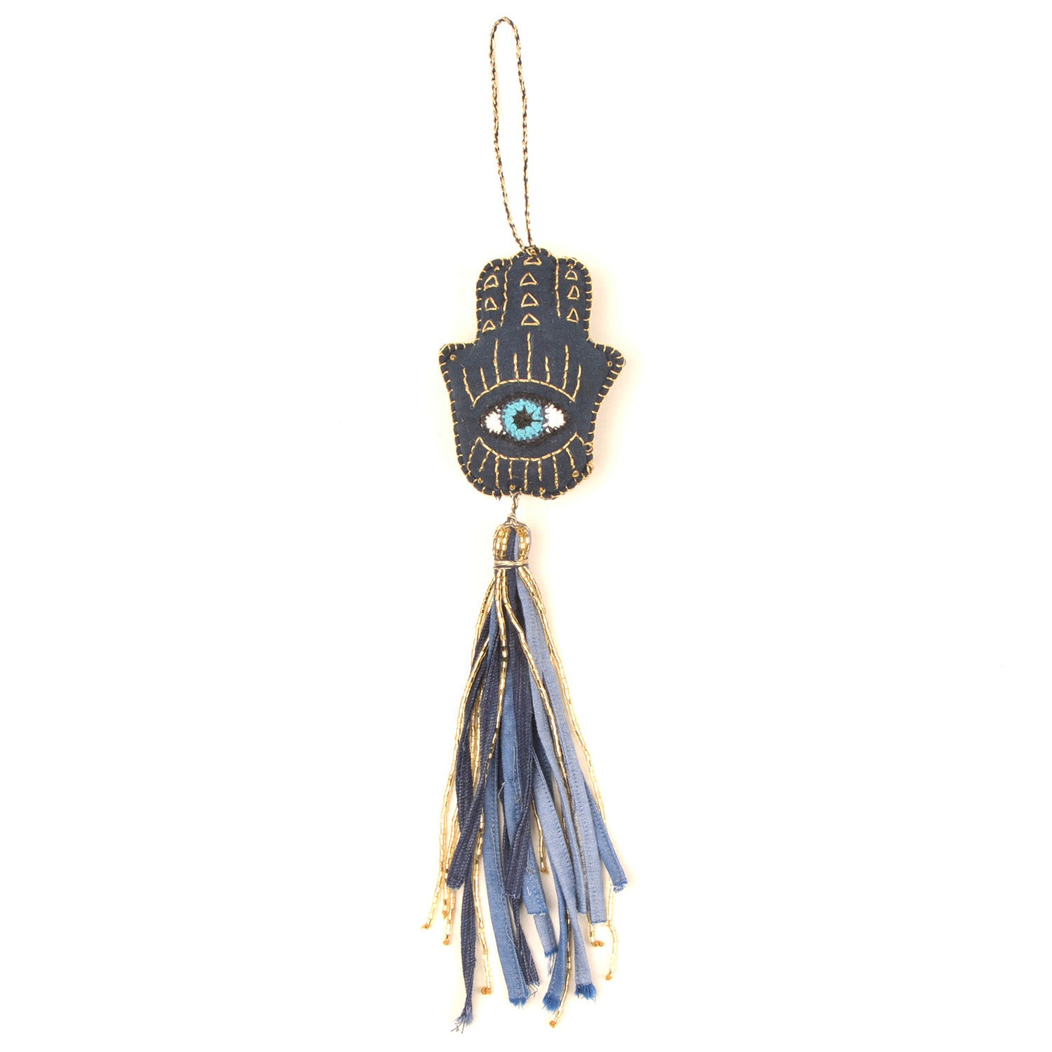 Hannu the Hamsa Hanging — Handcrafted