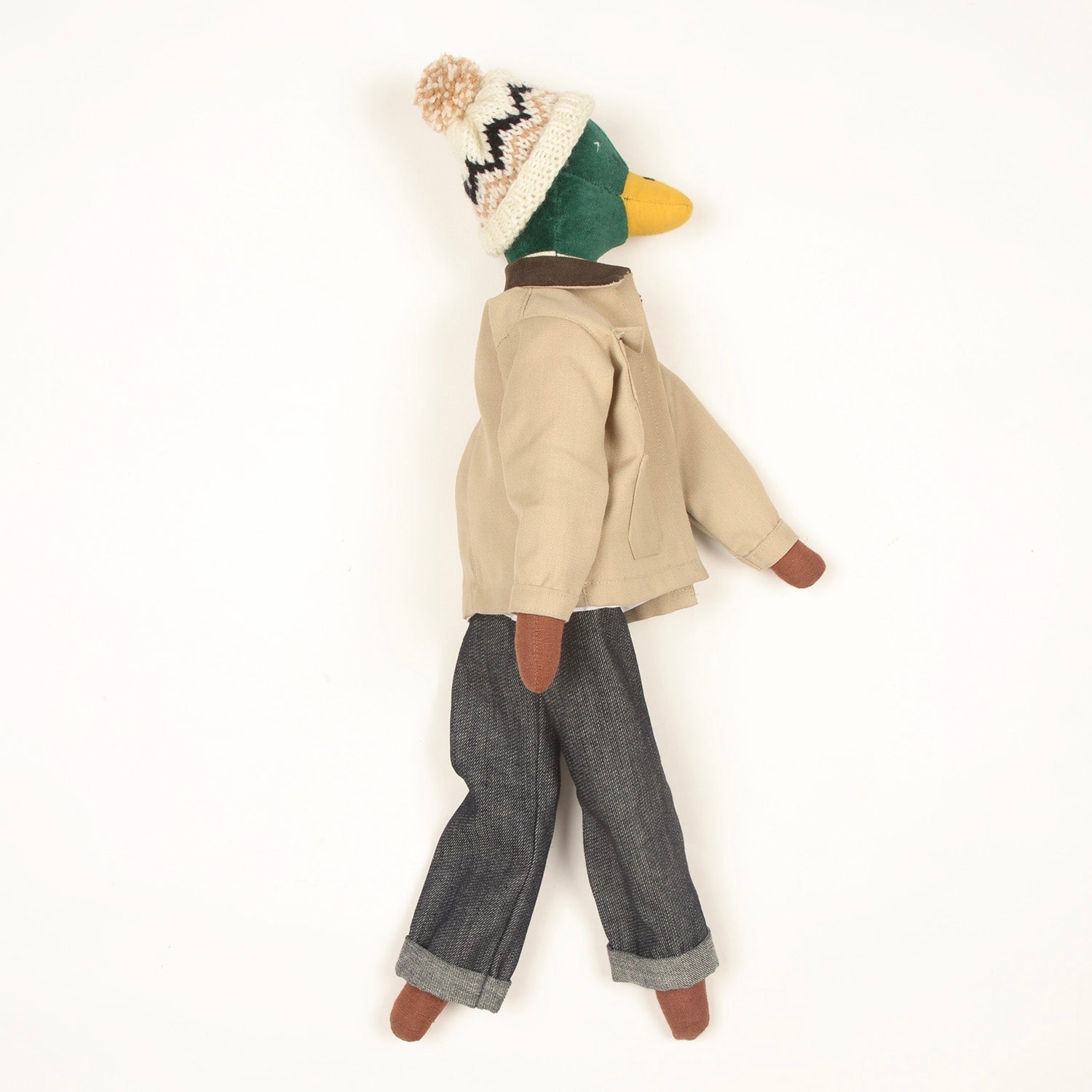Arthur the duck — Upcycled Plush Animal