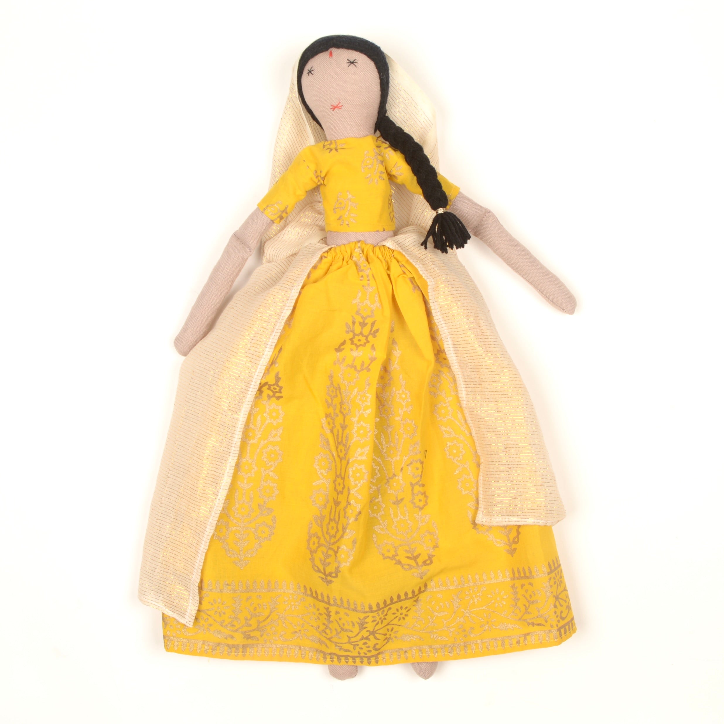 Banno Handcrafted Indian Lehenga Doll