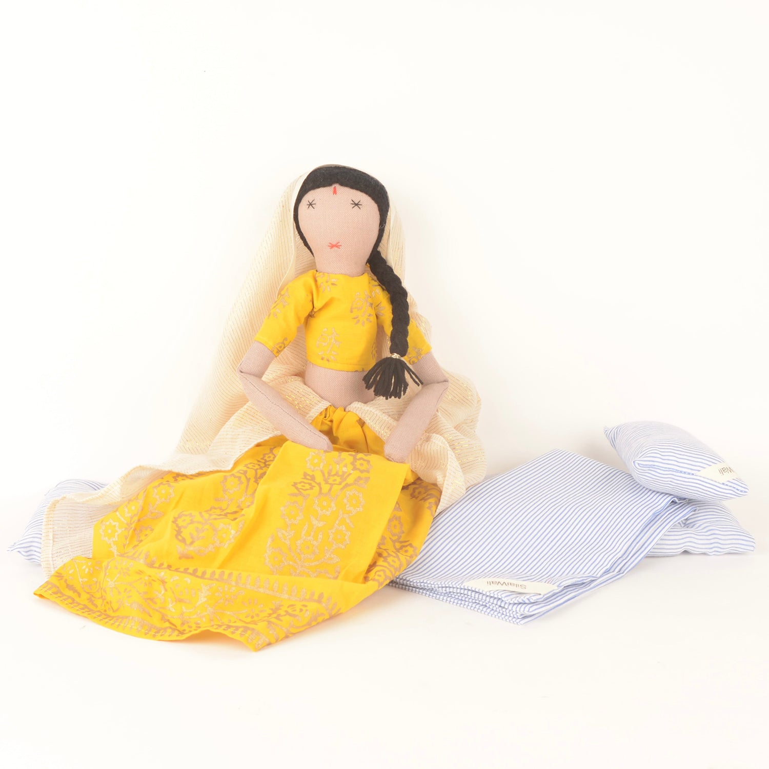 Banno Handcrafted Indian Lehenga Doll