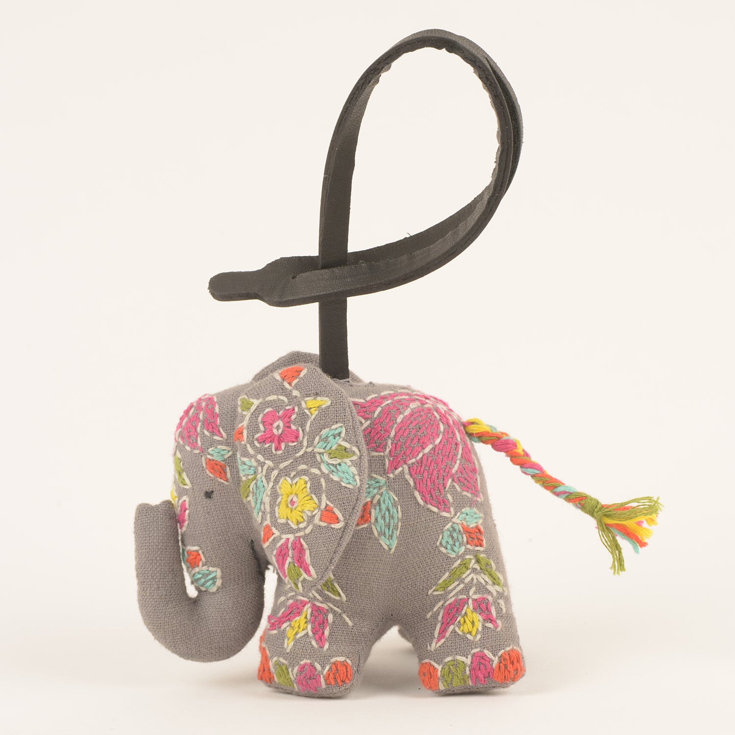 Bag Charm Gaj Kantha the Elephant