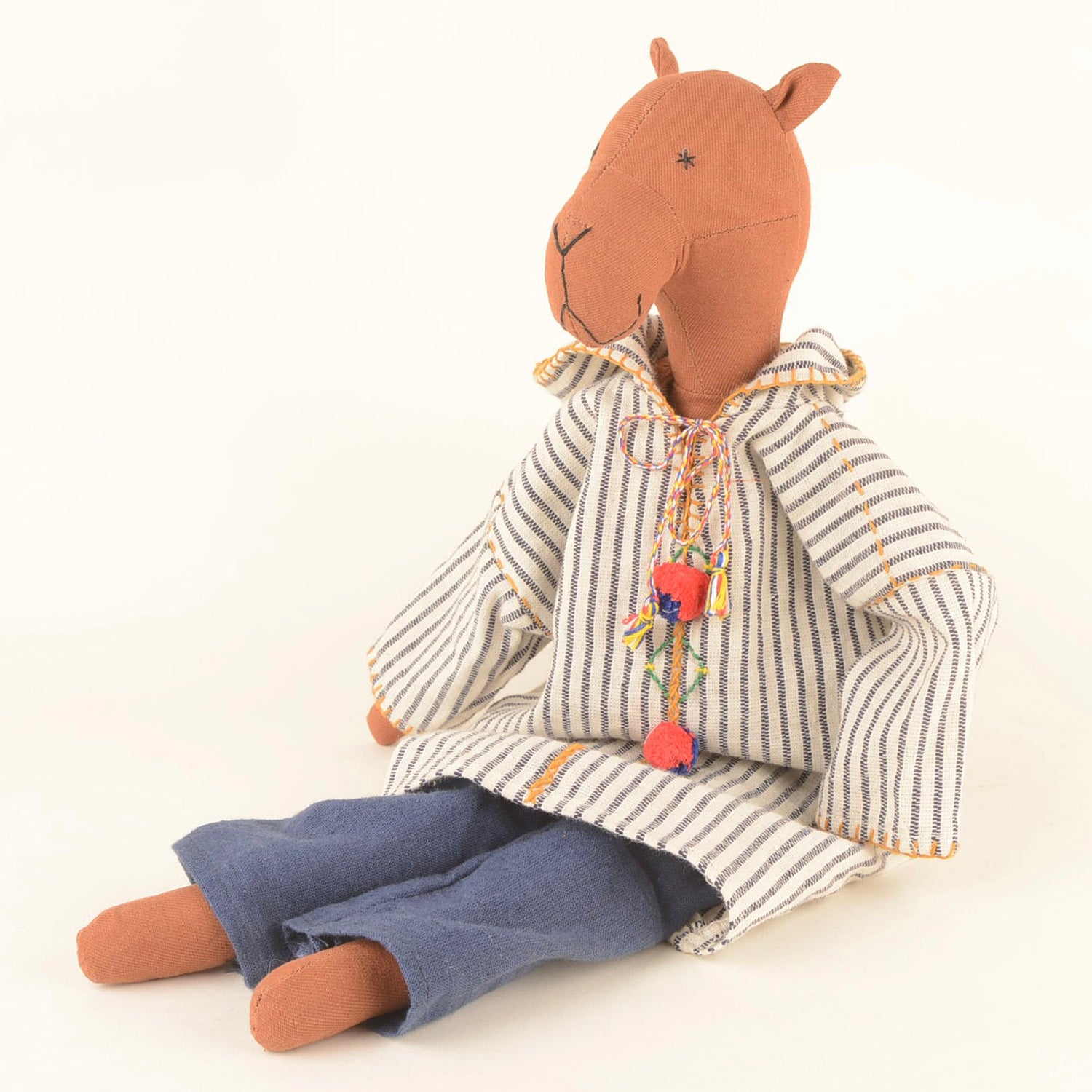 Femi  the Camel — Upcycled Plush Animal