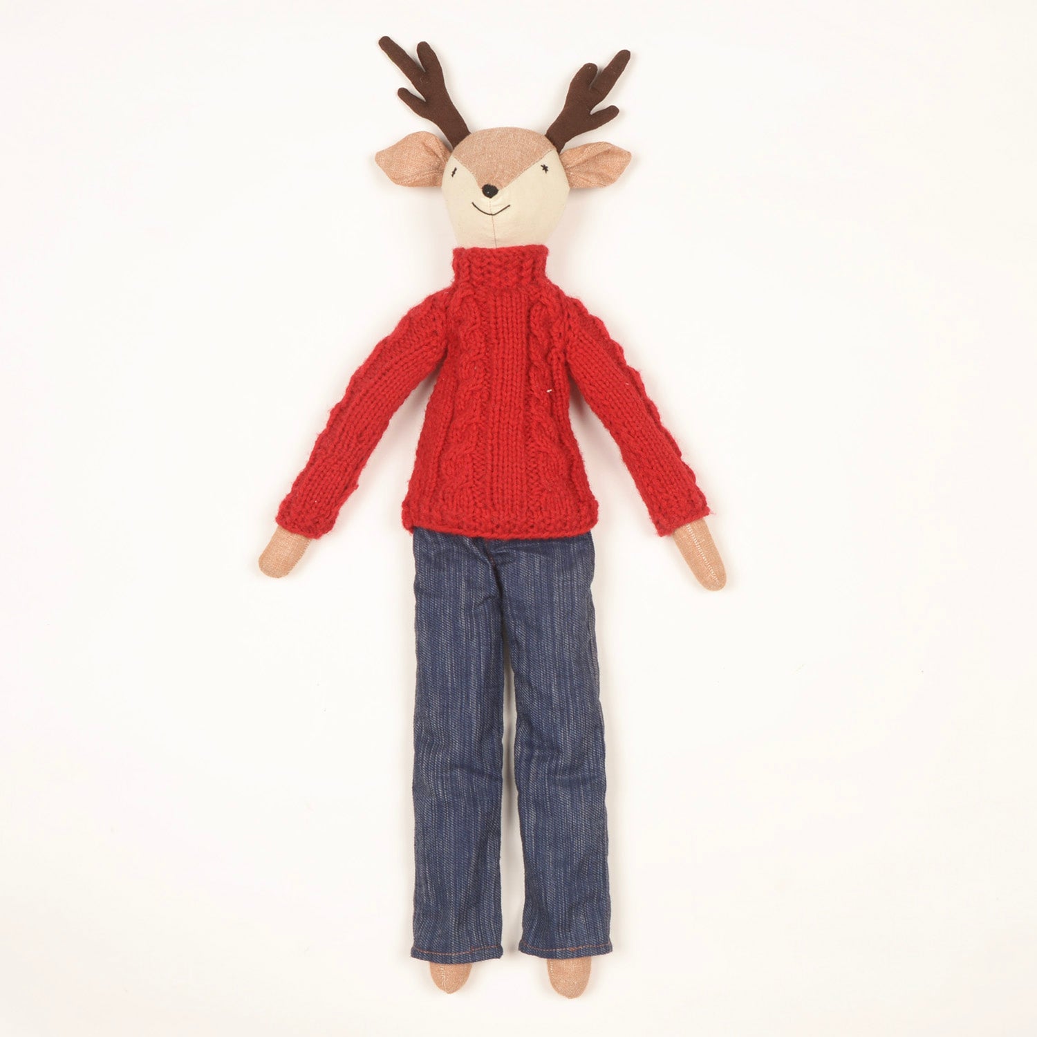 Lucas the Deer — Handcrafted Plush Animal