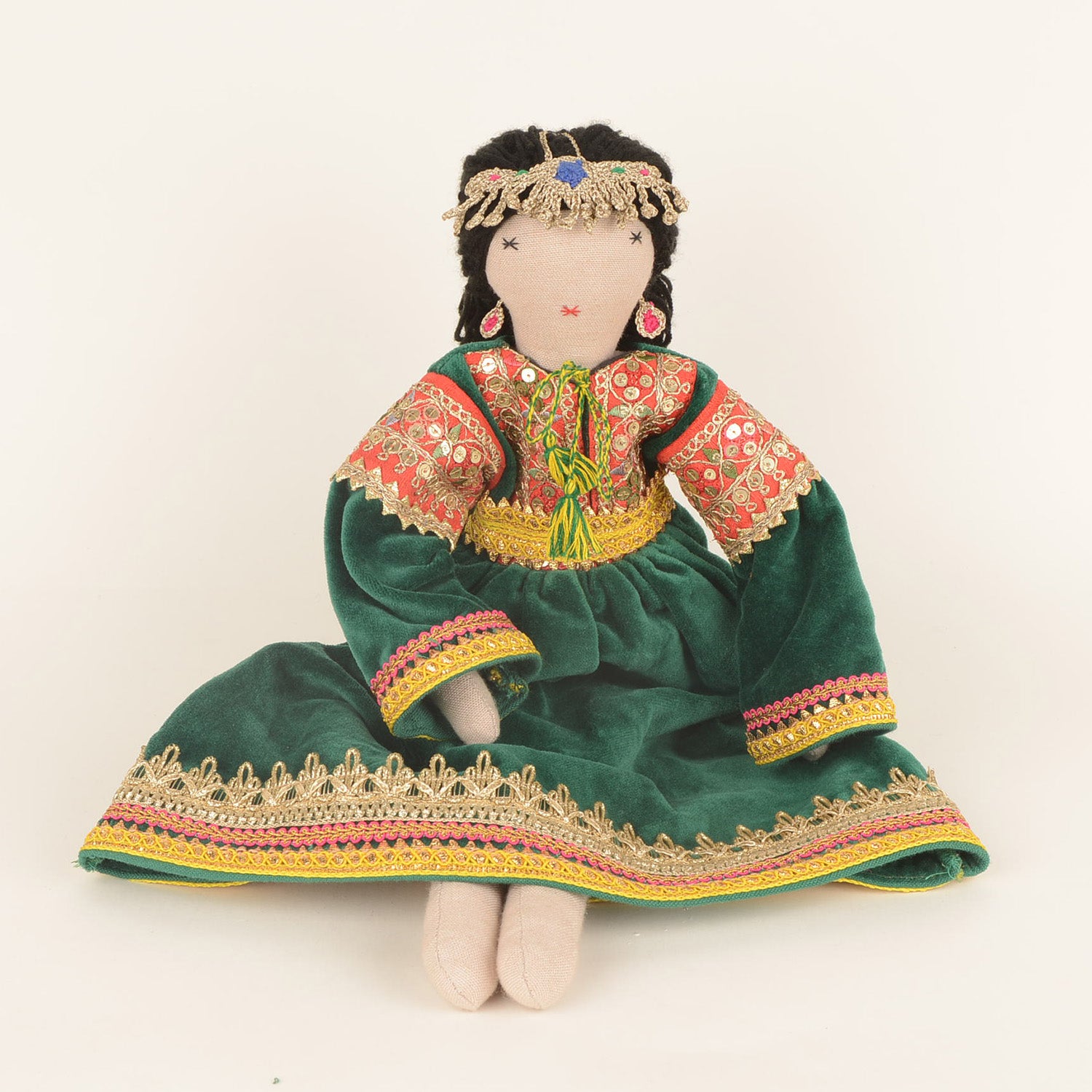 Nura Velvet — Handcrafted Doll