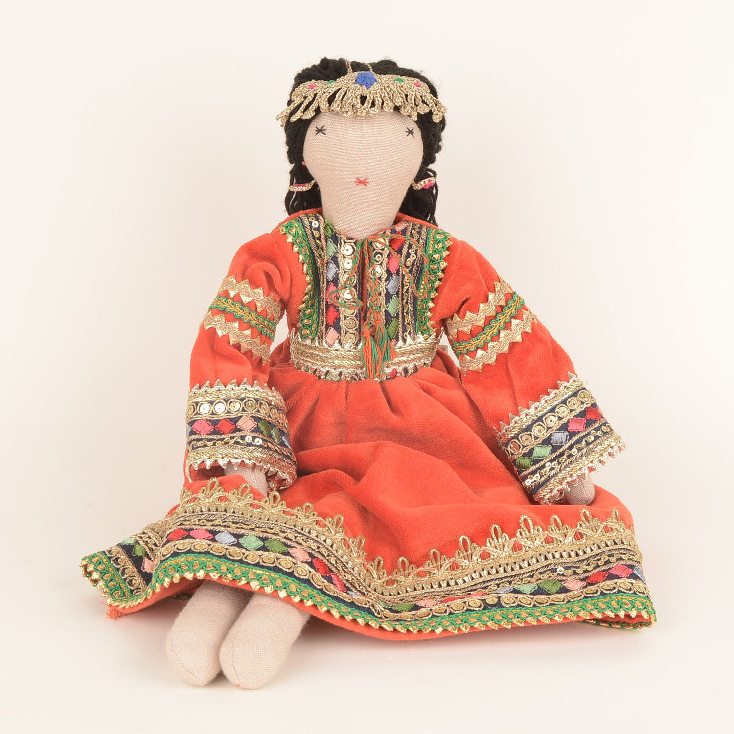 Nura Velvet — Handcrafted Doll