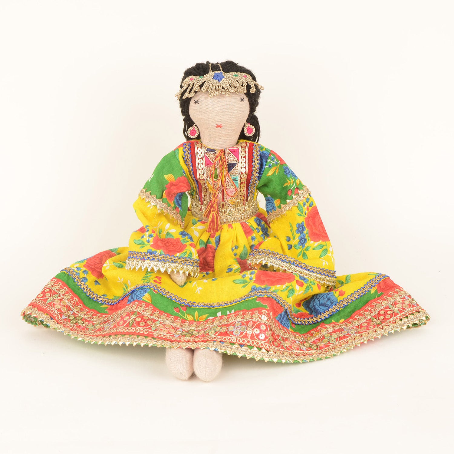 Nura — Handcrafted Afghan Heritage Doll
