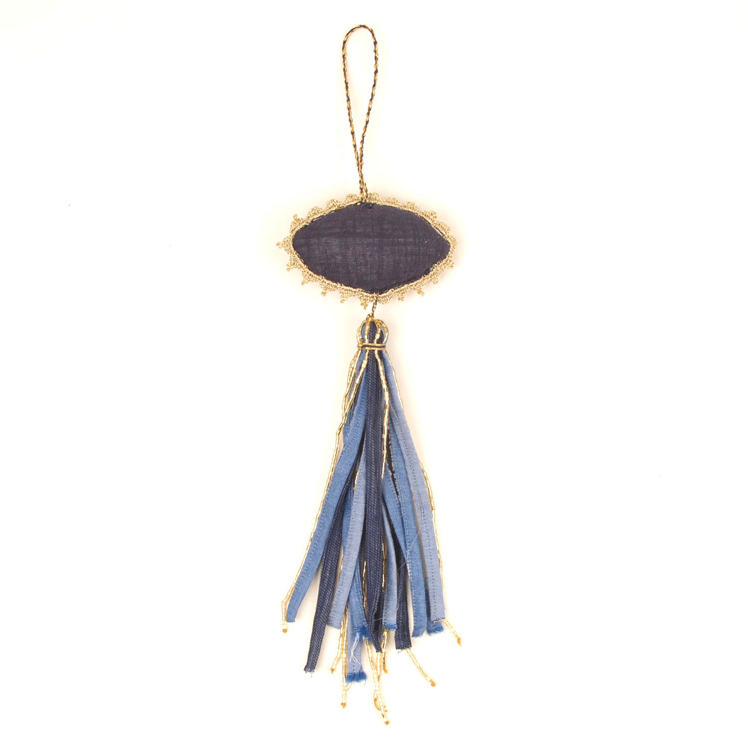 Ankhi Evil Eye Hanging — Hand-Crocheted