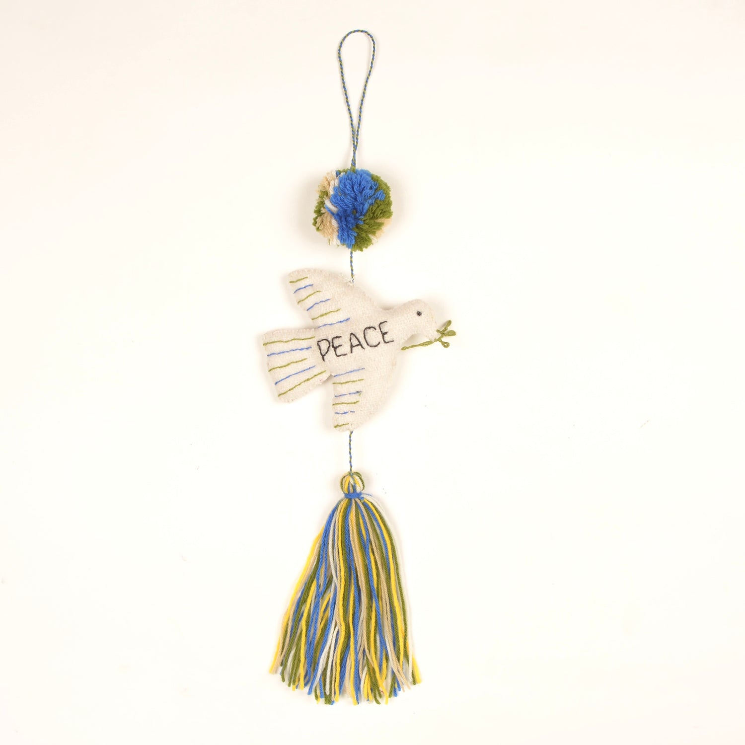 Peace Hanging — Handcrafted Ornament
